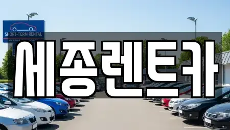 대전 유성구 원신흥동 렌트카 전문 세종렌트카