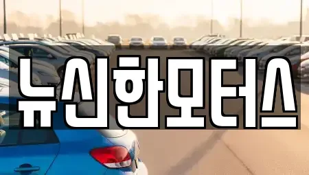 대전 유성구 원신흥동 중고차 전문 뉴신한모터스