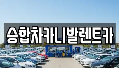 대전 유성구 하기동 렌트카 전문 승합차카니발렌트카