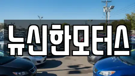 대전 유성구 하기동 중고차 전문 뉴신한모터스