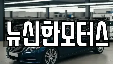 대전광역시 유성구 구암동 중고차 전문 뉴신한모터스