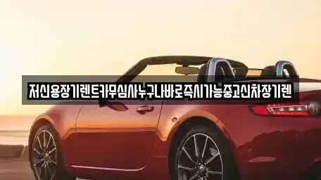 대전광역시 유성구 세동 장기렌트카 전문 저신용장기렌트카무심사누구나바로즉시가능중고신차장기렌
