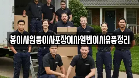 봄이사원룸이사포장이사일반이사유품정리