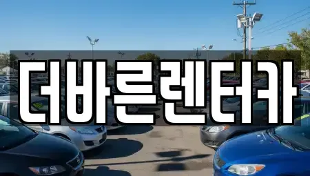 부산 강서구 명지동 렌트카 전문 더바른렌터카