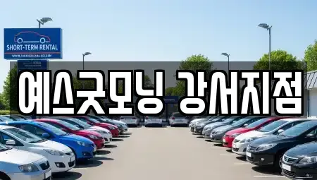 부산 강서구 명지동 렌트카 전문 예스굿모닝 강서지점