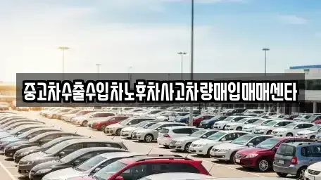 부산 강서구 명지동 중고차매입 전문 중고차수출수입차노후차사고차량매입매매센타