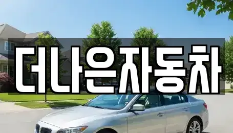 부산광역시 남구 용당동 중고차 전문 더나은자동차