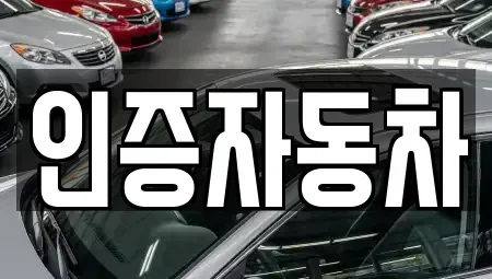 서울 서대문구 충정로3가 중고차매매 전문 인증자동차