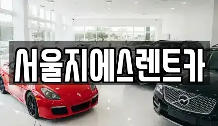 서울 은평구 신사동 렌트카 전문 서울지에스렌트카