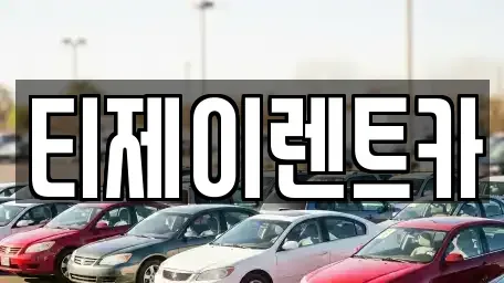 서울 은평구 신사동 렌트카 전문 티제이렌트카