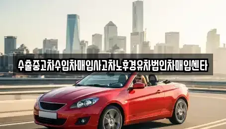 서울특별시 강남구 개포동 중고차 전문 수출중고차수입차매입사고차노후경유차법인차매입센타