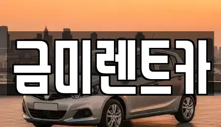 서울특별시 마포구 중동 렌트카 전문 금미렌트카