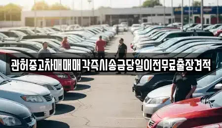 서울특별시 마포구 중동 중고차매매 전문 관허중고차매매매각즉시송금당일이전무료출장견적