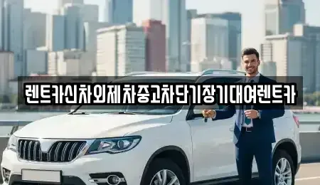 서울특별시 용산구 한남동 단기렌트카 전문 렌트카신차외제차중고차단기장기대여렌트카