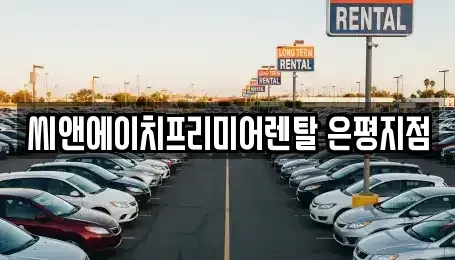 서울특별시 은평구 대조동 렌트카 전문 씨앤에이치프리미어렌탈 은평지점