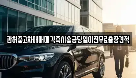 서울특별시 은평구 대조동 중고차 전문 관허중고차매매매각즉시송금당일이전무료출장견적