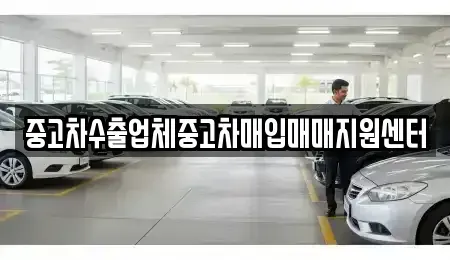 서울특별시 종로구 혜화동 중고차매매 전문 중고차수출업체중고차매입매매지원센터
