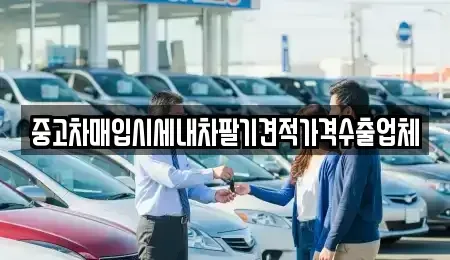 서울특별시 종로구 혜화동 중고차매입 전문 중고차매입시세내차팔기견적가격수출업체
