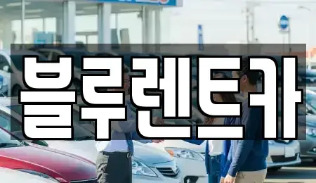서울특별시 중구 신당동 렌트카 전문 블루렌트카