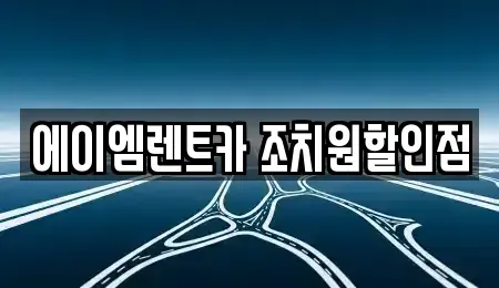 세종특별자치시 조치원읍 렌트카 전문 에이엠렌트카 조치원할인점