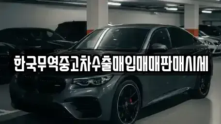 세종특별자치시 조치원읍 중고차 전문 한국무역중고차수출매입매매판매시세