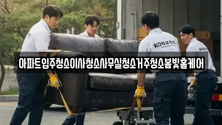 아파트입주청소이사청소사무실청소거주청소봄빛홈케어