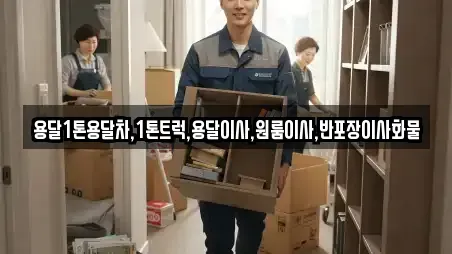 용달1톤용달차,1톤트럭,용달이사,원룸이사,반포장이사화물