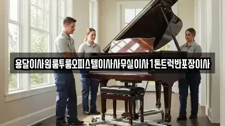 용달이사원룸투룸오피스텔이사사무실이사1톤트럭반포장이사