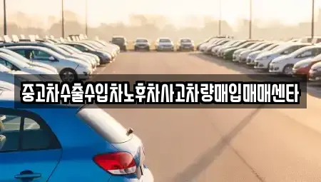 울산 중구 남외동 중고차 전문 중고차수출수입차노후차사고차량매입매매센타
