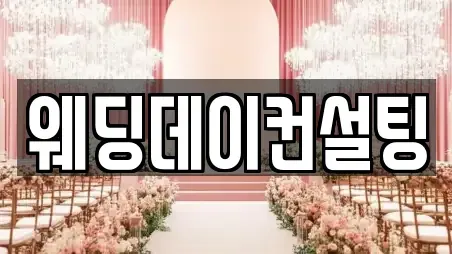 웨딩데이컨설팅