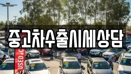 인천 옹진군 북도면 중고차매매 전문 중고차수출시세상담