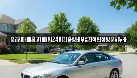 인천 옹진군 북도면 중고차매입 전문 중고차매매최고가매입24시간출장비무료견적현장방문지누카