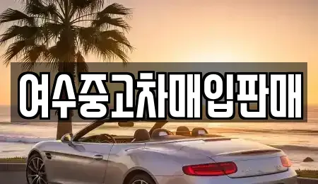 전남 여수시 시전동 중고차 전문 여수중고차매입판매
