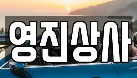 전남 여수시 시전동 중고차 전문 영진상사