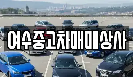 전남 여수시 중앙동 중고차 전문 여수중고차매매상사