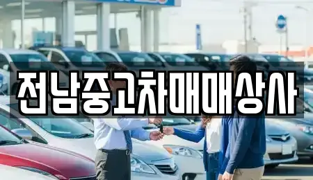 전남 함평군 해보면 중고차 전문 전남중고차매매상사