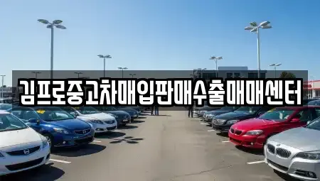 전북 정읍시 과교동 중고차매입 전문 김프로중고차매입판매수출매매센터