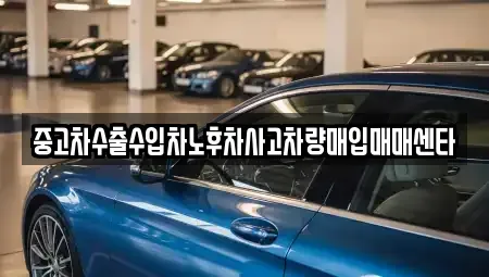 전북 정읍시 과교동 중고차매입 전문 중고차수출수입차노후차사고차량매입매매센타