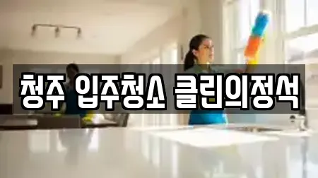 청주 입주청소 클린의정석