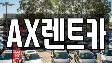 충남 서산시 석림동 장기렌트카 전문 AX렌트카