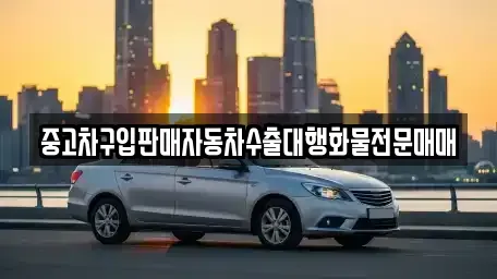 충북 청주시 상당구 문의면 중고차매매 전문 중고차구입판매자동차수출대행화물전문매매