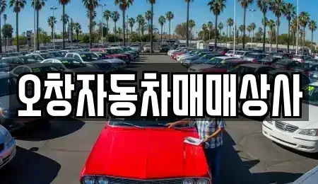 충북 청주시 청원구 정상동 중고차매매 전문 오창자동차매매상사