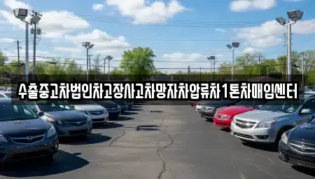 충북 충주시 직동 중고차매입 전문 수출중고차법인차고장사고차망자차압류차1톤차매입센터