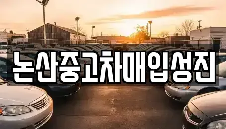 충청남도 논산시 성동면 중고차 전문 논산중고차매입성진