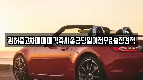 충청남도 천안시 서북구 와촌동 중고차 전문 관허중고차매매매각즉시송금당일이전무료출장견적