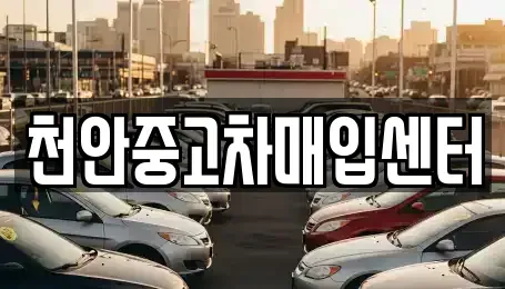 충청남도 천안시 서북구 와촌동 중고차매입 전문 천안중고차매입센터