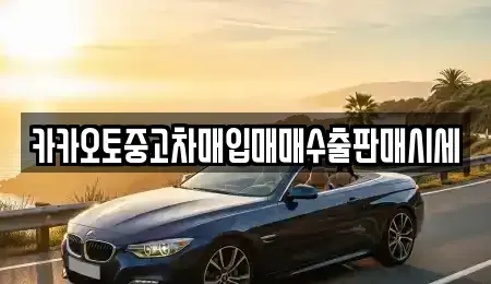 충청남도 천안시 서북구 와촌동 중고차매입 전문 카카오토중고차매입매매수출판매시세