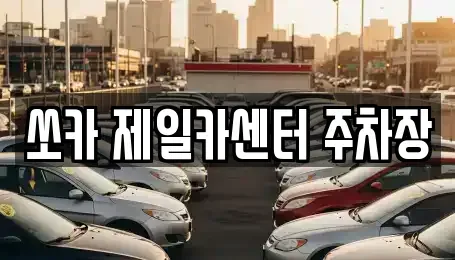 충청남도 태안군 태안읍 렌트카 전문 쏘카 제일카센터 주차장