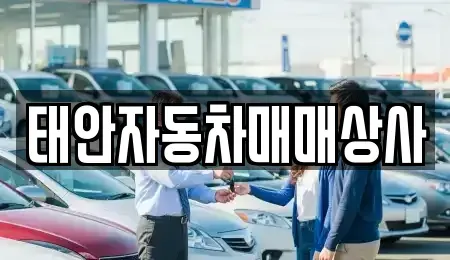 충청남도 태안군 태안읍 중고차 전문 태안자동차매매상사