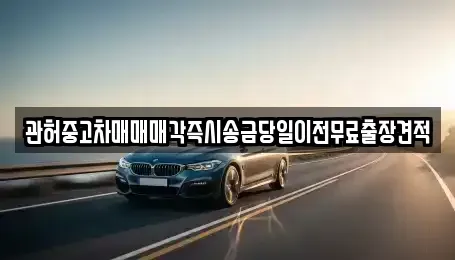 충청북도 청주시 상당구 가덕면 중고차 전문 관허중고차매매매각즉시송금당일이전무료출장견적